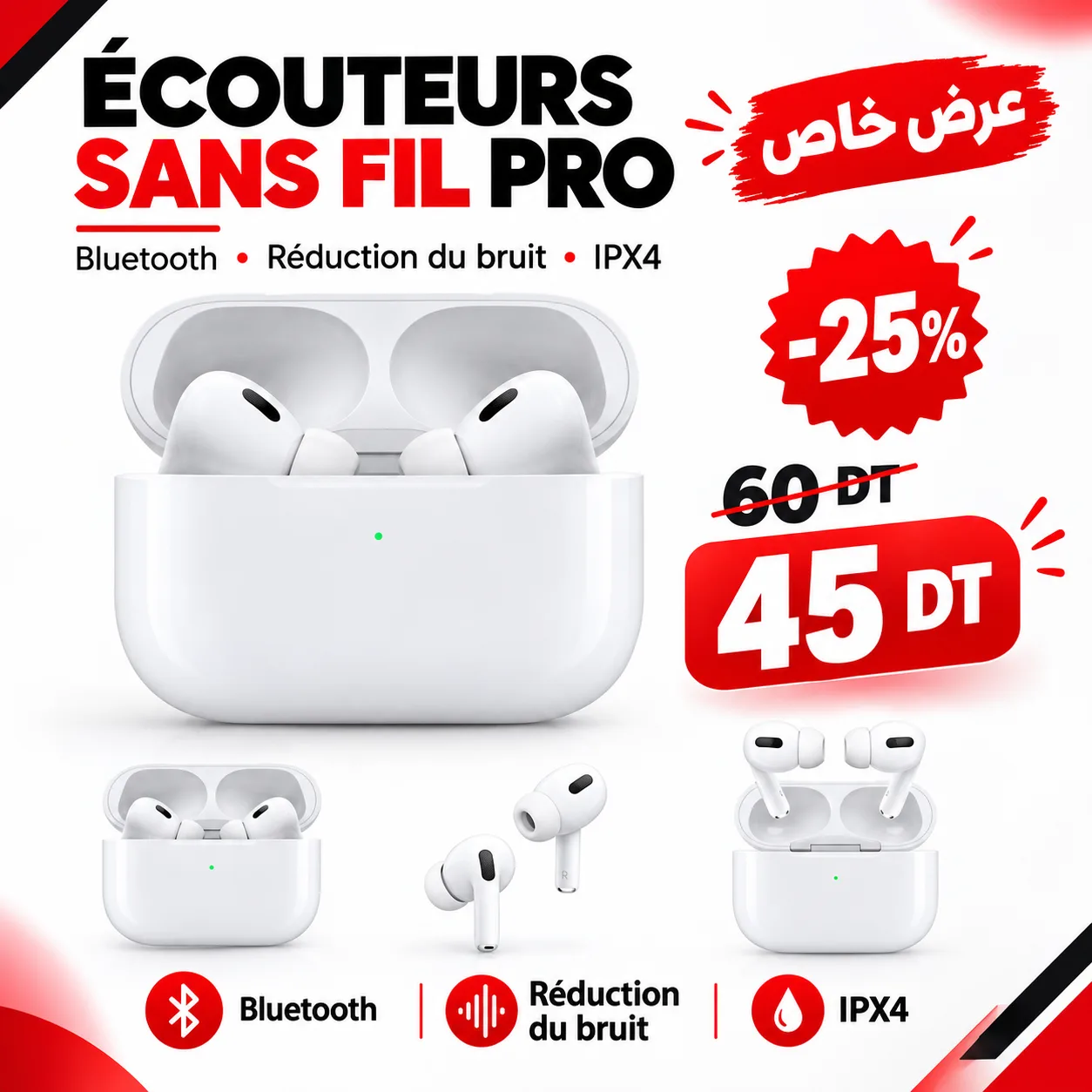 Air pods très efficace
