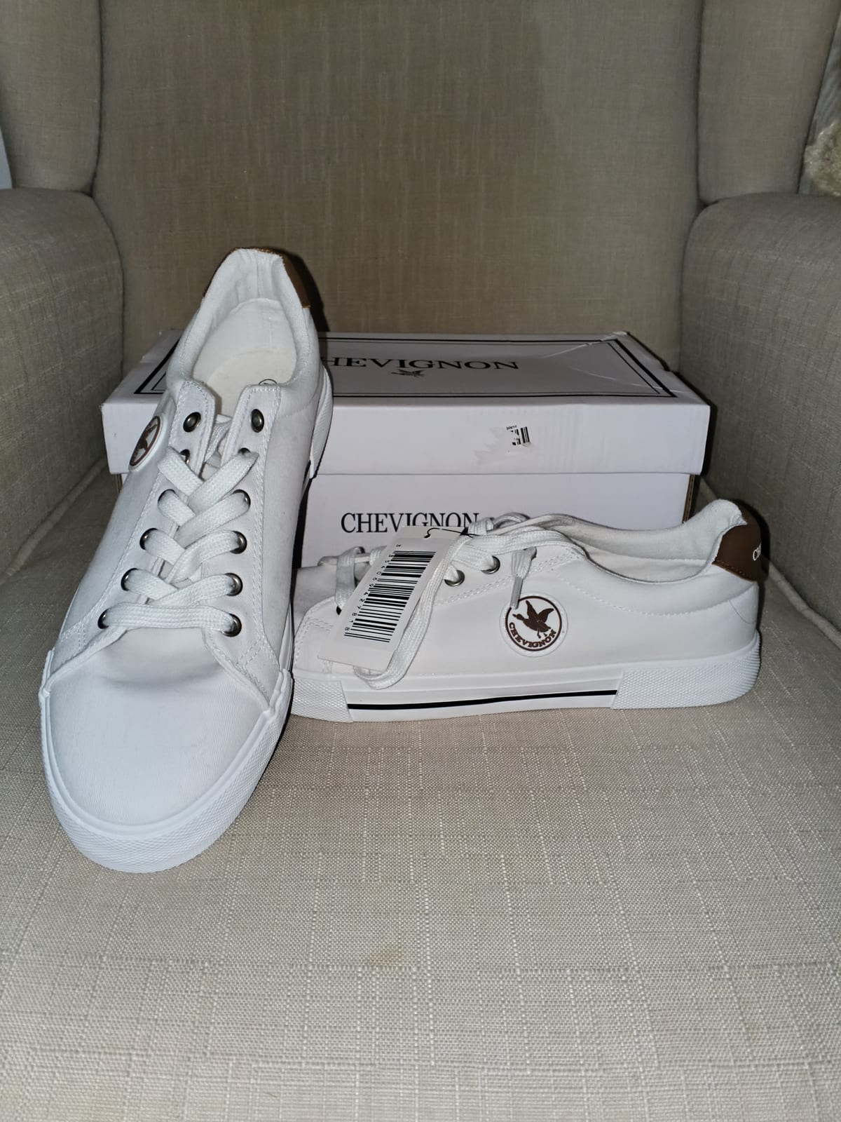 Baskets Chevignon blanches