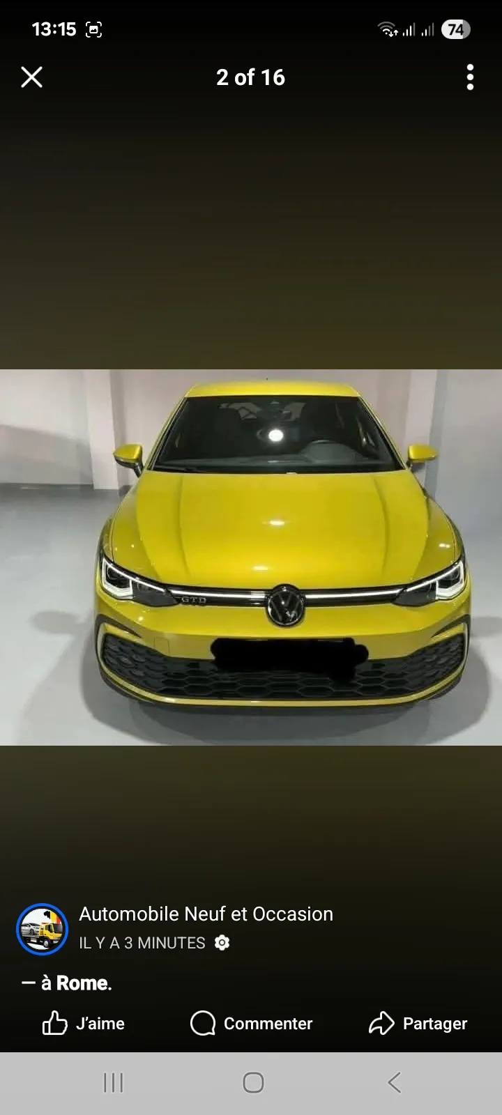Volkswagen Golf 2021 Essence