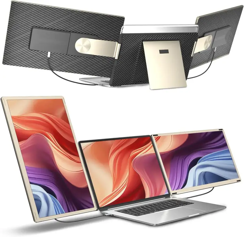 cacheté!!!! Double Extension d’écran portable 15.6" FHD – Double écran pour ordinateur portable, pc