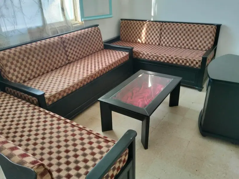 Ensemble séjour complet 3 canapés + table basse + meuble TV