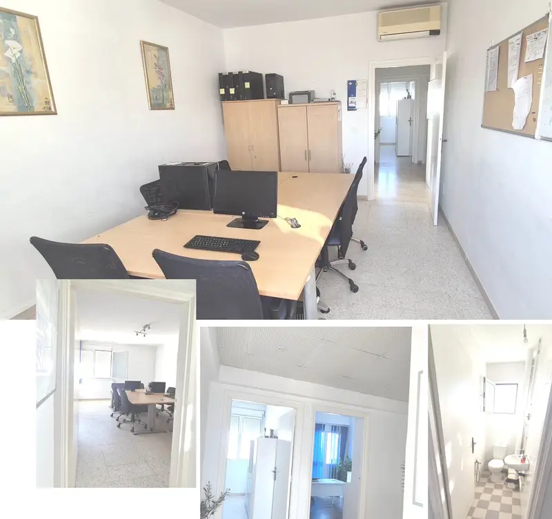 Bureau spacieux avec belle vue sur tunis