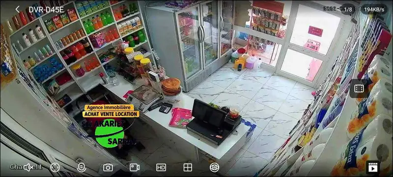 Locaux commerciaux murs avec matriél hammem sousse