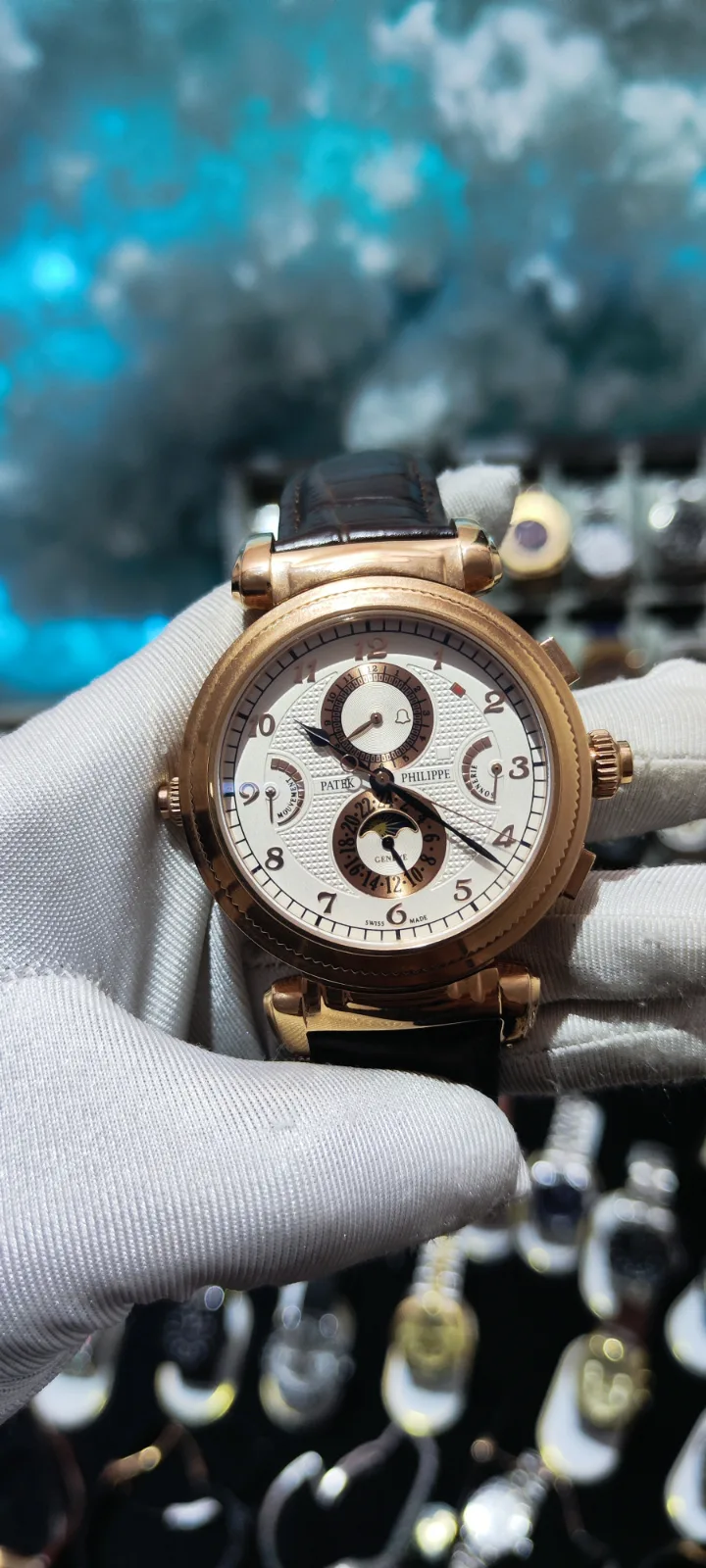 Montre pour Homme PATEK Philippe– Boîtier Or Rose (État Neuf)